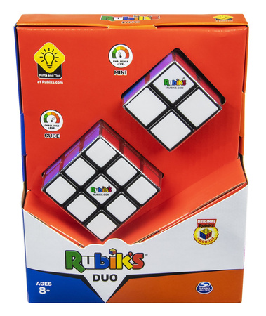 Set 2in1 klassischer Rubik's Würfel Original Puzzle Rubik's Würfel 2x2 und 3x3 Spin Master