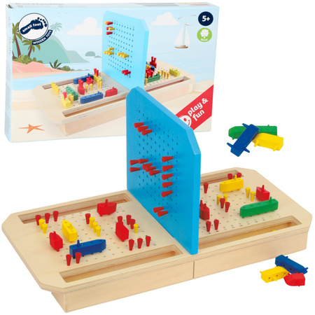 Small Foot 3457 Seeschlacht Schiffsspiel aus Holz