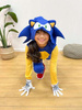 Sonic der Igel Kinder Karnevalskostüm 10-12 Jahre alt
