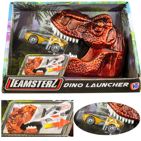HTI Teamsterz-Werfer T-Rex rot + Auto