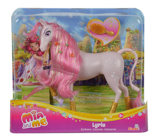 Simba Mia and Me Einhorn Lyria Fee Figur mit Haaren zum Kämmen