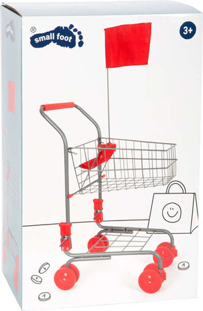 Small Foot 4046 Kinder-Einkaufswagen Silber