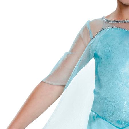 Disney Karnevalskostüm Die Eiskönigin Elsa Gefrorene Prinzessin 124-135 cm (7-8 Jahre)