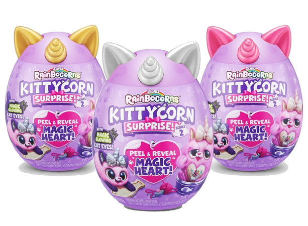 Rainbocorns Kittycorn Surprise Plüsch-Katzenmaskottchen