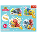 Puzzle Baby Set 4in1 MiniMini Fisch 18 Teile