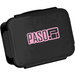 Paso Breakfast Tote Lunch Box Schwarz mit rosa Logo Basic 650 ml