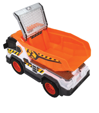 Interaktives Baufahrzeug Orange Muldenkipper 30cm Licht Sound