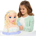 Deluxe Princess Disney großen Kopf Styling und Kämmen Puppe Elsa Die Eiskönigin +Zubehör