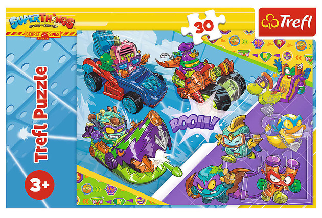 Trefl Puzzle 30 SuperZings Team von Superspionen