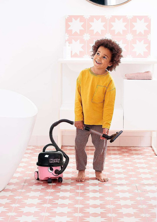 Hetty Spielzeugstaubsauger mit Saugfunktion für Kinder rosa Casdon Gerät