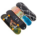 Maxallure Tech Deck 4er-Pack farbenfrohe Fingerboard-Skateboards zum Zusammenbauen