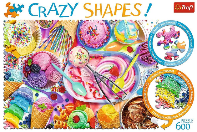 Crazy Shapes Puzzle Sweet Dream 600 Teile