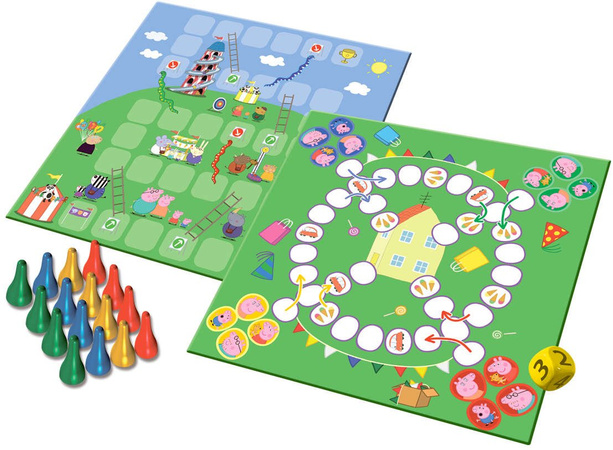 Trefl Game Peppa Wutz Sorry + Schlangen und Leitern