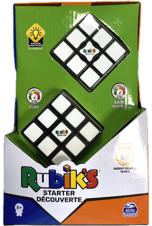 Rubik's Anfängerset Würfel 3x3 und Kante Einfach