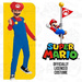 Super Mario Karnevalskostüm 127-136 cm 7-8 Jahre alt