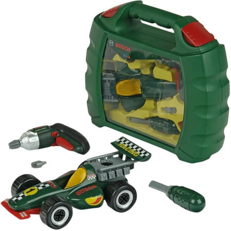 Koffer mit Auto und Bosch-Schraubendreher für Kinder Klein