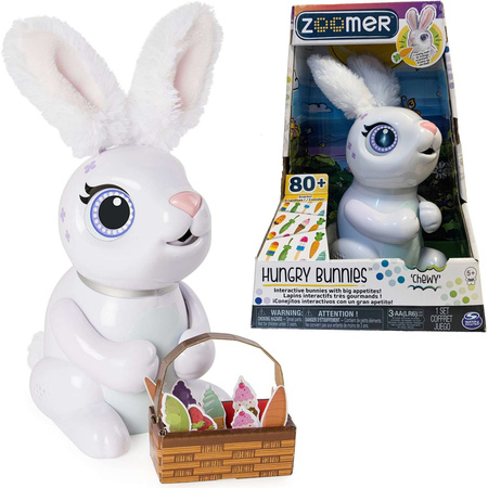 Zoomer Hungriger Hase interaktiv Chewy weiß Spin Master