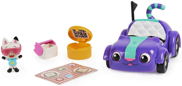 Gabby's Dollhouse Pandas Picnic Car + Zubehör Gabby's Dollhouse Pando Paws Carlita Spin Master