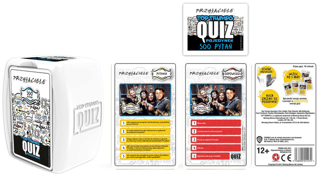 Top Trumps Freunde 500 Fragen Quiz