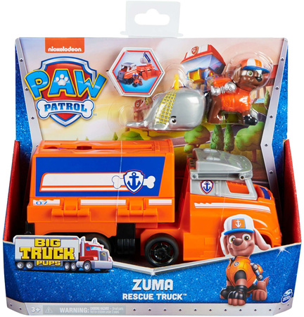 Paw Patrol Big Truck Pups Zuma LKW-Figur und Fahrzeug
