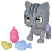 Pamper Petz Figur grau Interaktive Katze aus Windelbande 20 cm + 3 Zubehörteile 3+ Jahre Simba