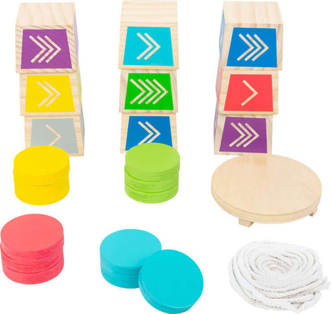 Small Foot Kubb Holz-Turm Arcade Spiel