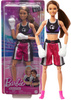Barbie Little Set Collector's Doll Made to Move Boxing You Can be Anything + Boxhandschuhe