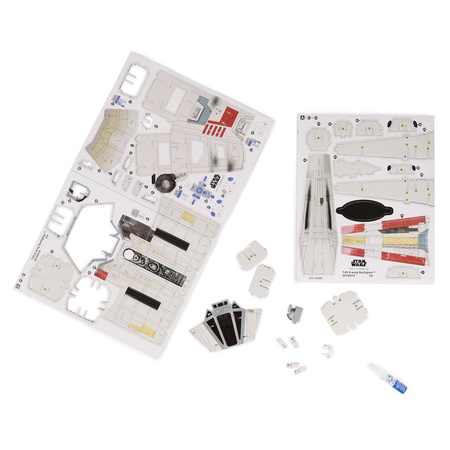Puzzle 4D Build Star Wars X-Wing Starfighter 3D Modell zum Zusammenbauen