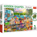 Puzzle Wohnmobilreise Versteckte Formen 1003 Elemente Trefl 10677
