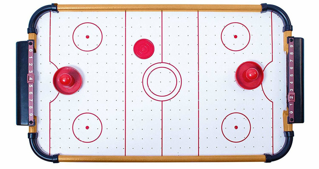 Kleiner Air-Hockey-Tisch für eine Partie Cymball