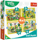 Trefl Puzzle 4in1 Der gemeinsame Spaß der Trefliks