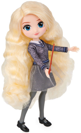Harry Potter Puppe Figur mit Zauberstab Luna Lovegood 20 cm