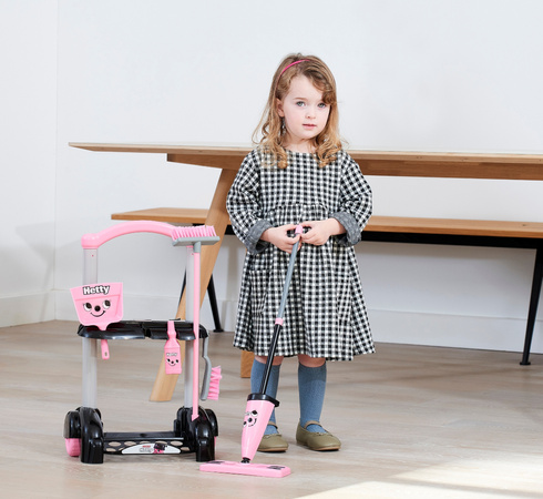 Hetty Motte Baby Reinigungswagen Mop Set Casdon Little Helper