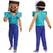 Minecraft Kostüm, Karnevalskostüm Steve 127-136 cm (7-8 Jahre)