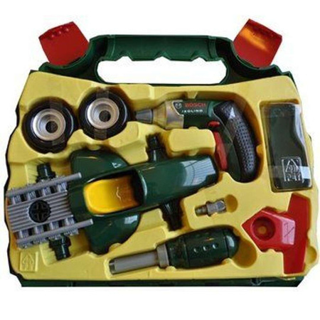 Koffer mit Auto und Bosch-Schraubendreher für Kinder Klein