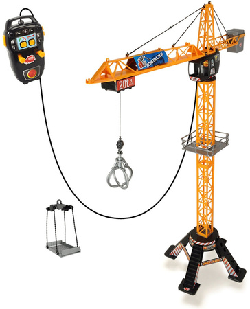 Dickie Construction Großer lenkbarer Kran 120 cm Mega Crane