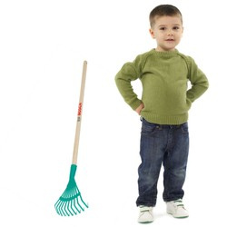 Bosch Harke für Kinder mit Holzgriff 90 cm Klein 2717