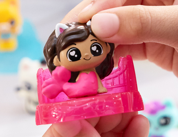 Gabby's Dollhouse Kinofilm Großes Set mit 12 Minifiguren + 3 Untersetzer Kinofilm Gabby's Dollhouse