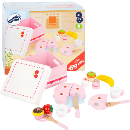 Small Foot Box von Süßigkeiten Holz-Set 22 el