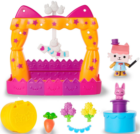 Gabi's Katzenhaus Set Balkon Talent Show Figur Tekturzątko + Zubehör