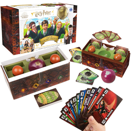 Harry Potter Spin Master Familien-Herausforderungskartenspiel Catch the Golden Torch 