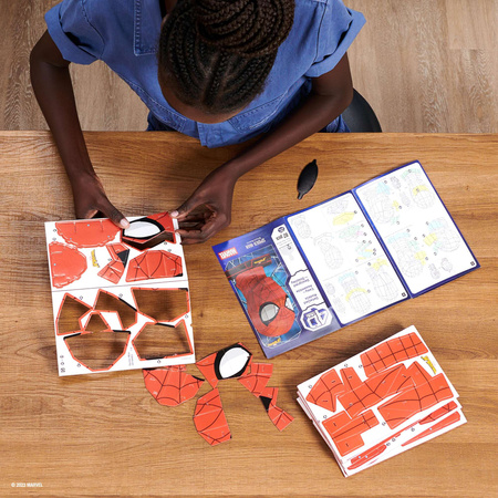 Puzzle 4D Build Spiderman Modell 3D Figur zum Zusammenbauen