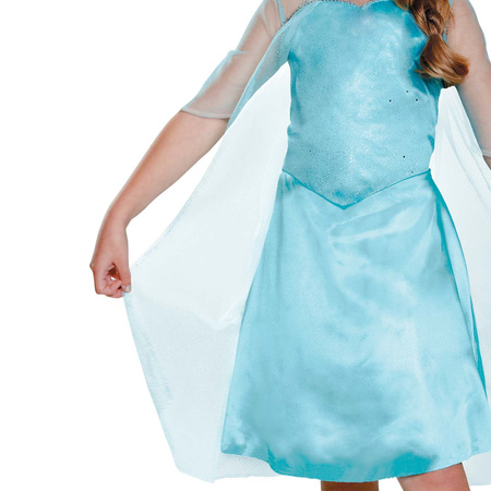 Disney Karnevalskostüm Die Eiskönigin Elsa Gefrorene Prinzessin 110-122 cm (5-6 Jahre)