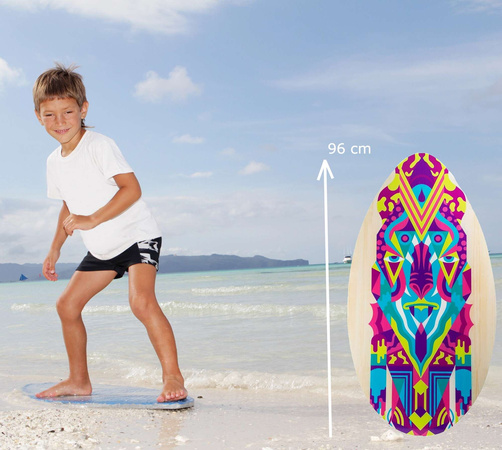 Skimboard Inca 94cm Holz Surfbrett