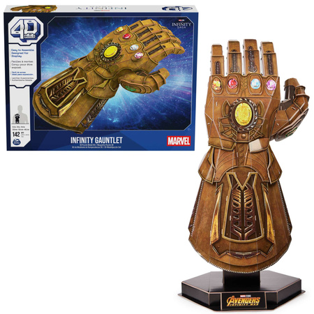 Puzzle 4D Build Marvel Infinity Gauntlet 3D Modell zum Zusammenbauen