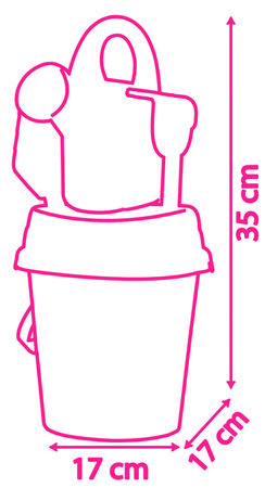 Gabi Cat House Eimer und Gießkanne mit Sand Zubehör