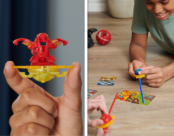 Bakugan Battle Pack Strategie Spiel + Special Attack Dragonoid Figuren Set