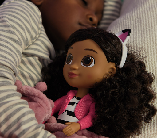 Gabi's Cat House Große Gabby Puppe mit Katzenohren Stirnband 32 cm Gabby's Dollhouse