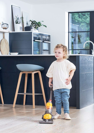 Dyson Ball Upright Spielzeug-Staubsauger für Kinder mit Saugfunktion Casdon