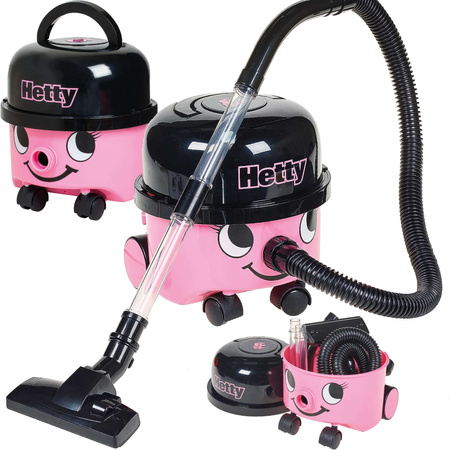Hetty Spielzeugstaubsauger mit Saugfunktion für Kinder rosa Casdon Gerät